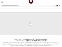 Tablet Screenshot of phoenixpropertync.com